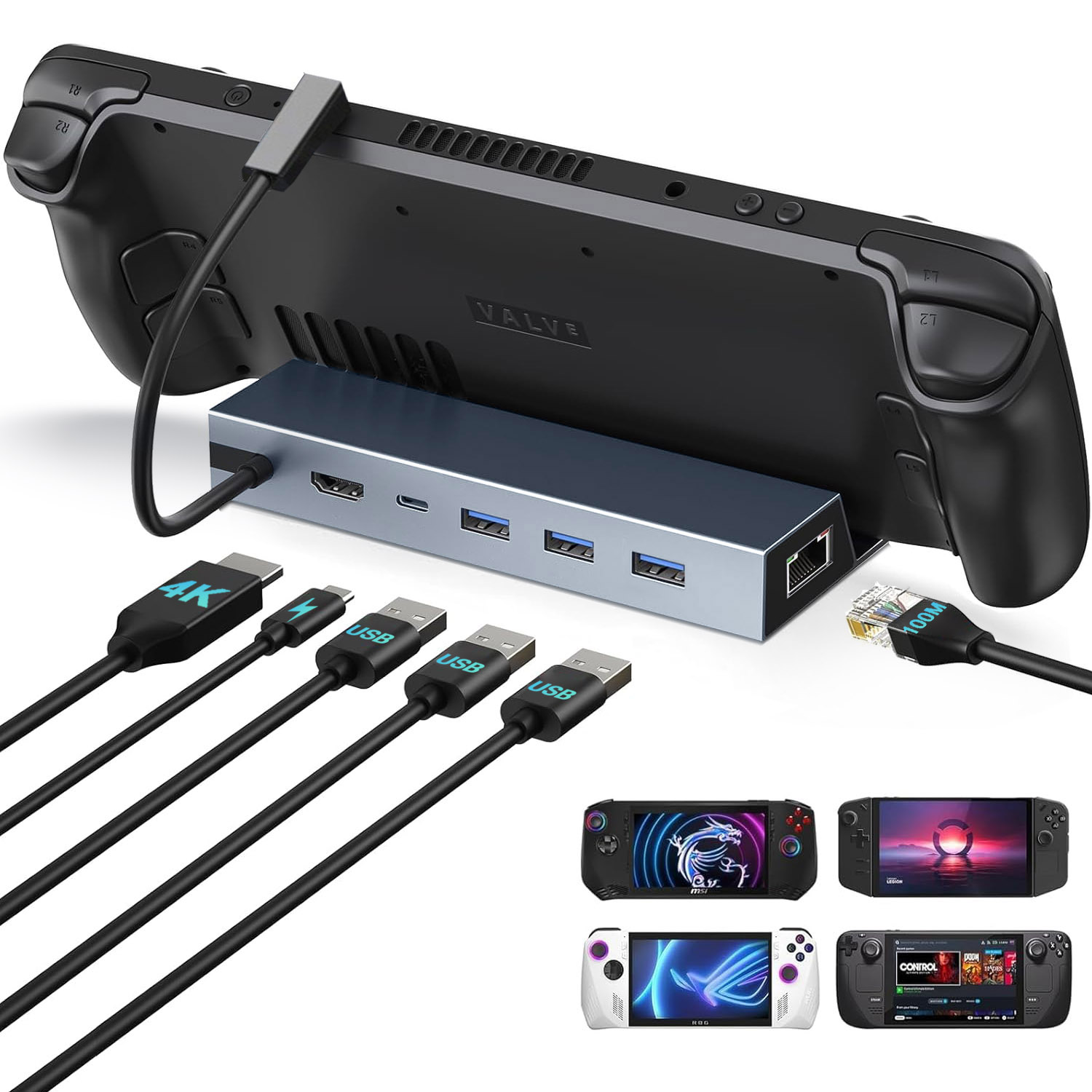 Amazon.com: Steam Deck Dock, Docking Station for Steam Deck
