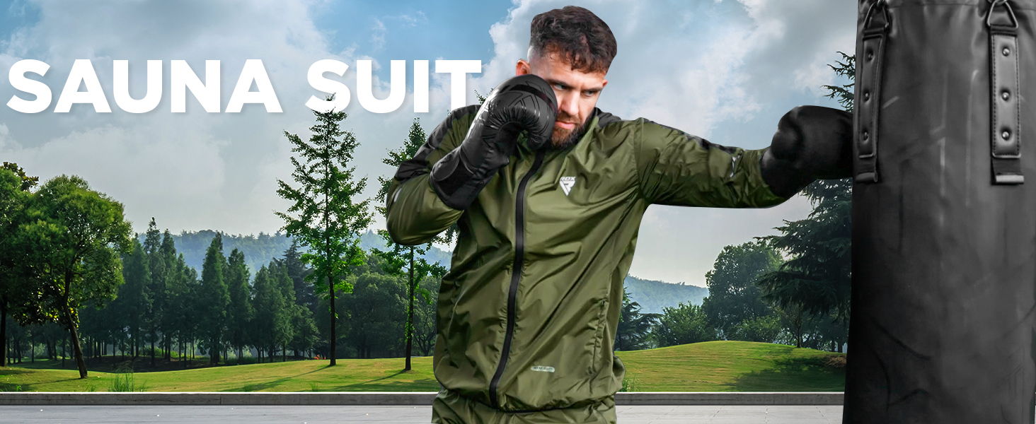 Amazon.com : RDX Sauna Suit Full Body Heat Sweat Suit, REACH OEKO