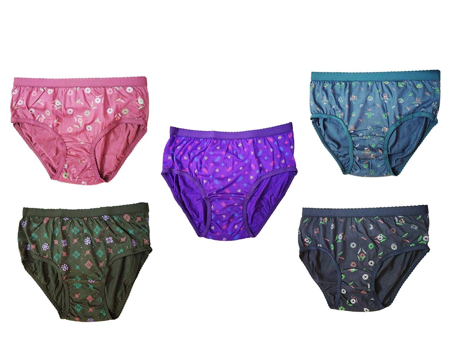 neotea Womens Cotton Printed Panties (5 Piece, Multicolor, Neoplpnt81)-picture-26