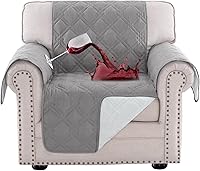 Vista 41 de Turquoize Funda de sofá 100% impermeable, fundas de sofá lavables, fundas de sofá para sofá de 3 cojines, funda de sofá triple antideslizante