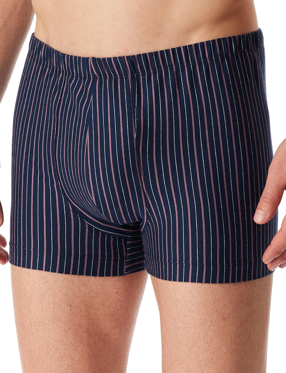 Schiesser Herren 3 Pack Shorts mit weichem Bund Baumwolle Multipack - 95/5 – Ansicht 4