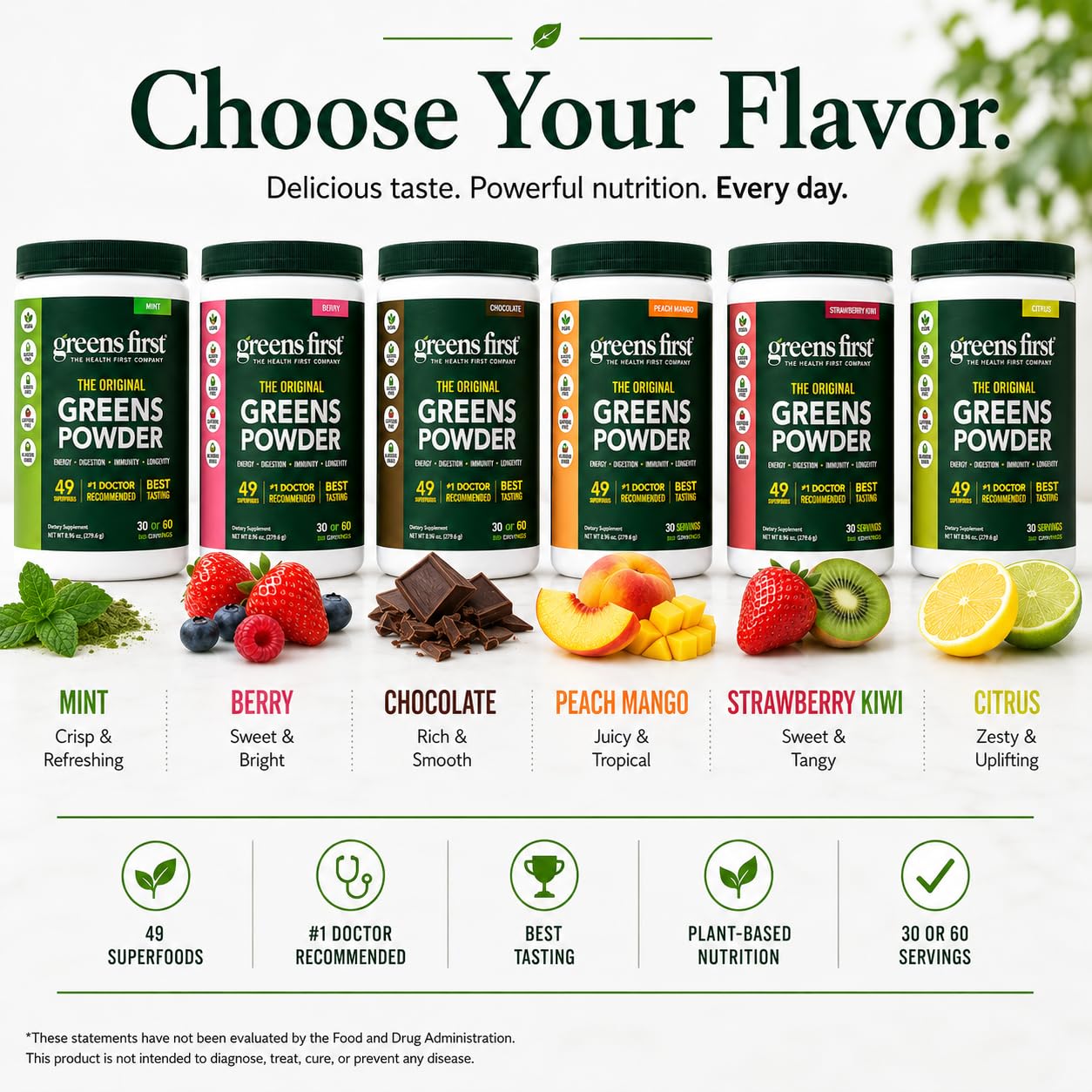 Greens First Original Greens Powder, Mint, 30 Servings — Amazon image 5