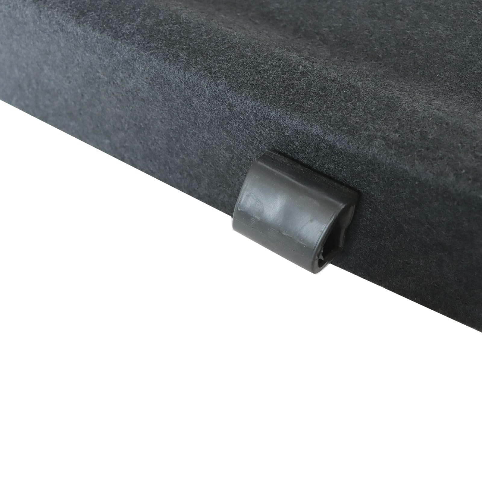 Gepäckraumabdeckung Kofferraum Rollo Schwarz Kompatibel VW Polo 6C1 6R1 2009–2018 Einziehbare Kofferraumabdeckung