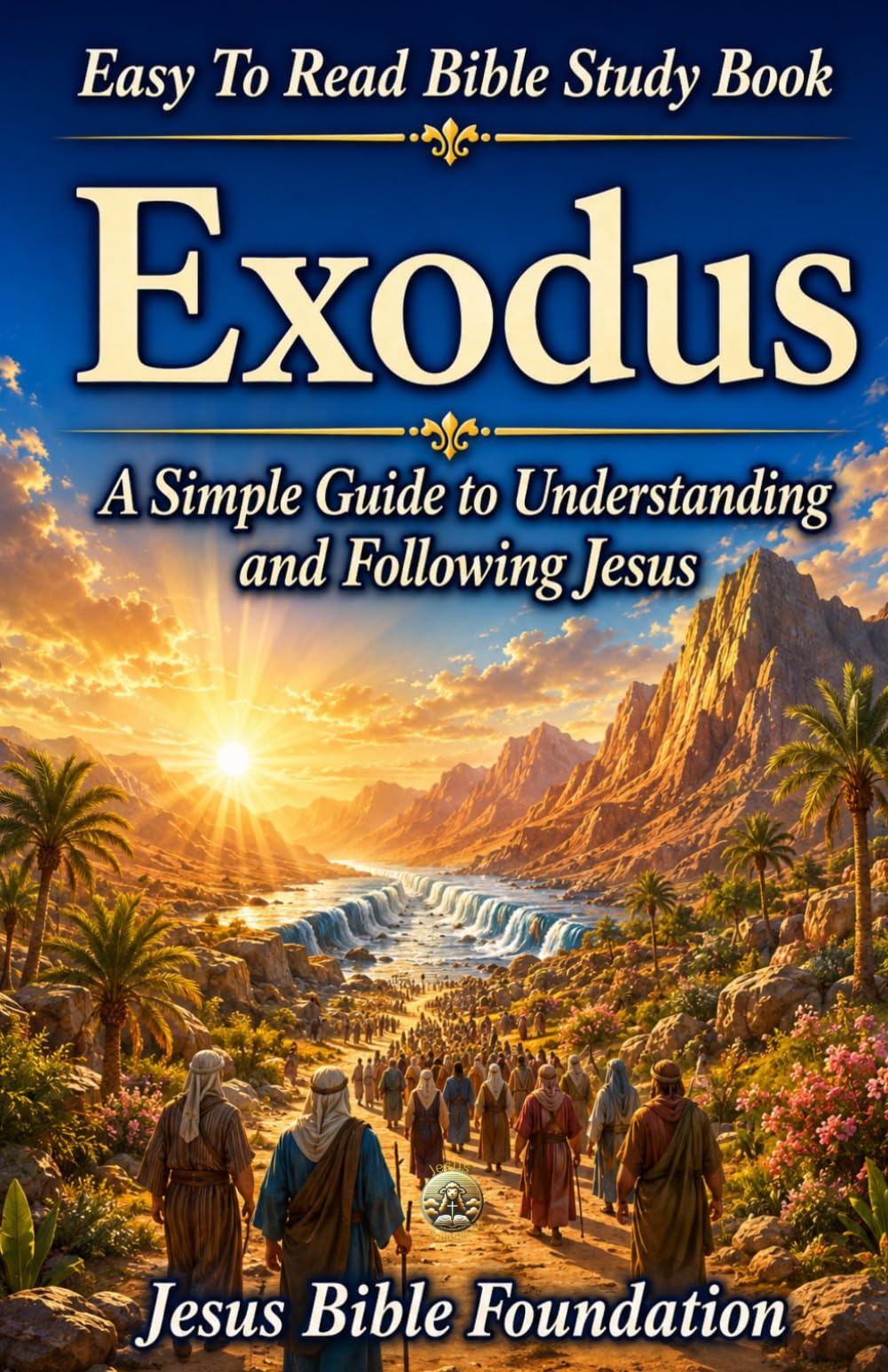 Easy to Read Bible Study Book Exodus: A Simple Guide to Understanding and Following Jesus