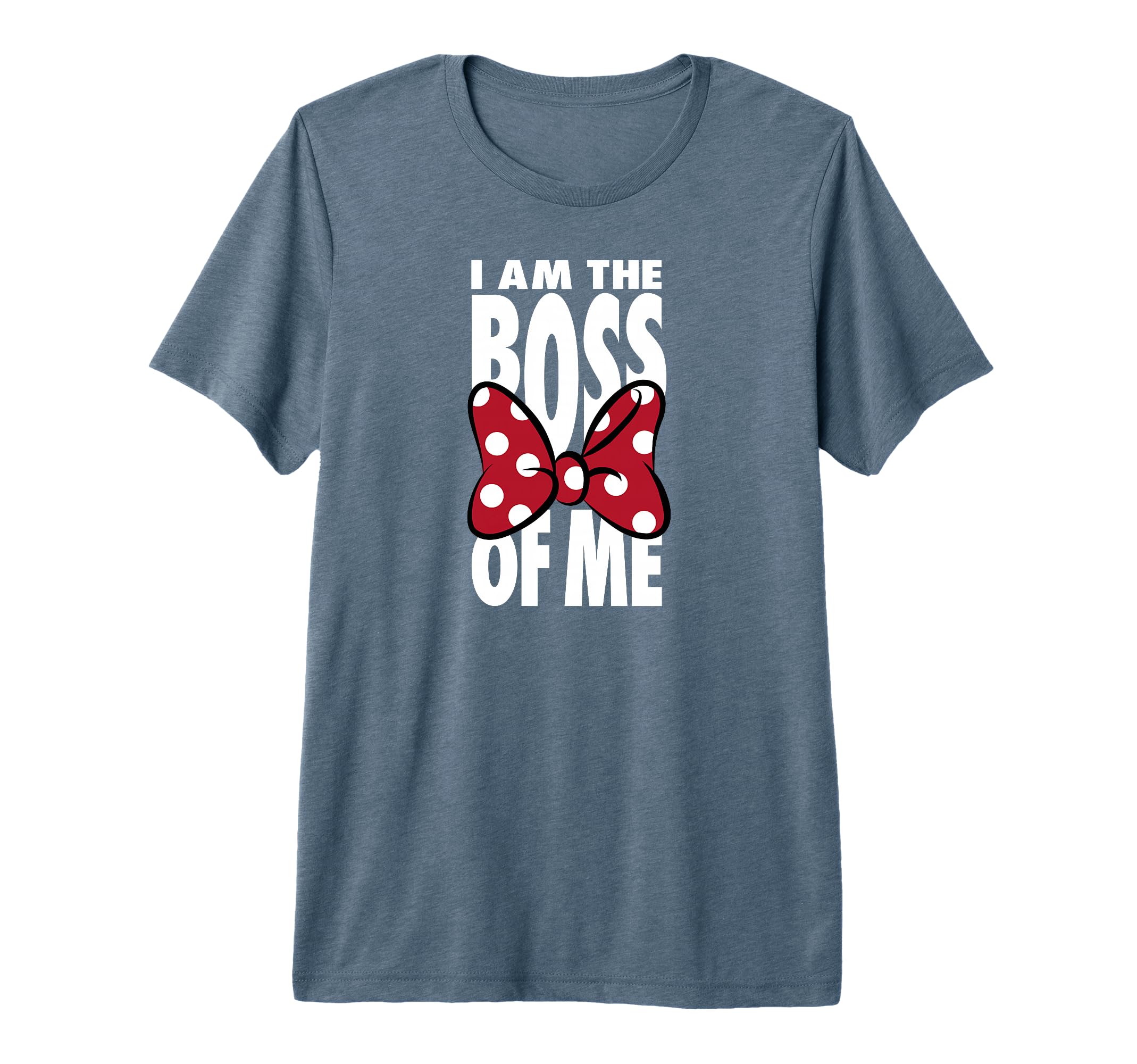 Disney Minnie Rock the Dots t-shirt femme Boss Lady haut premium en coton