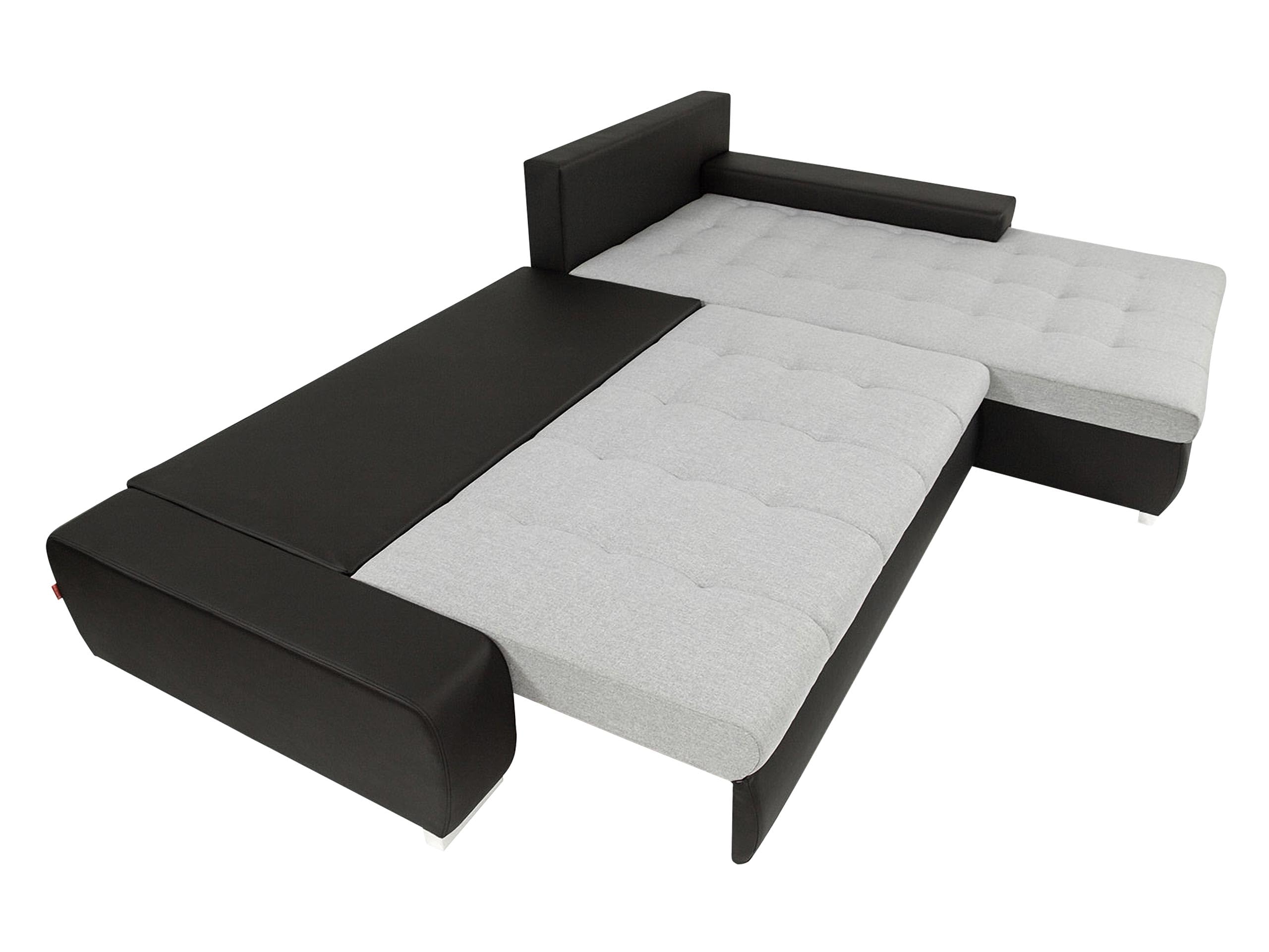 Mirjan24 Eckcouch Ecksofa Orkan Premium, Elegante Sofa mit Schlaffunktion und Bettfunktion, Bettkasten Couch L-Sofa, Ottomane Universal, Große Farbauswahl (Boucle Baloo 2073)