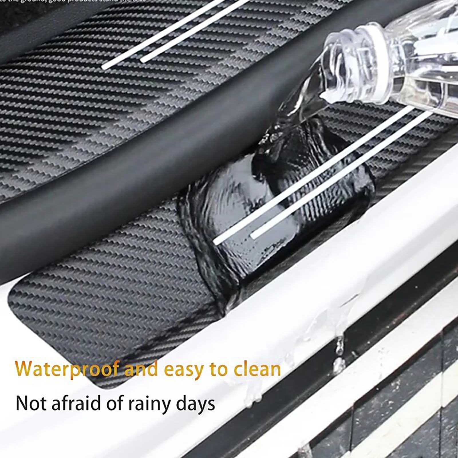 Protection De Seuil De Porte Pour Audi A6 Limousine C8 (2018-2024) - Film Transparent 10cm X 5m - 6