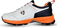 SG Club 6.0 Rubber Spikes Cricket Shoes - Flexible PU Upper, Superior Grip & EVA Cushioning for Peak Play