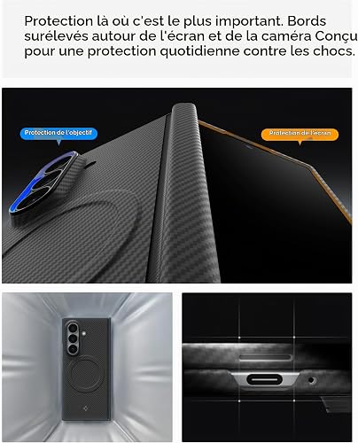 Spigen Cover Airskin Aramid MagFit per Samsung Galaxy Z Fold 8 Ultra - 5