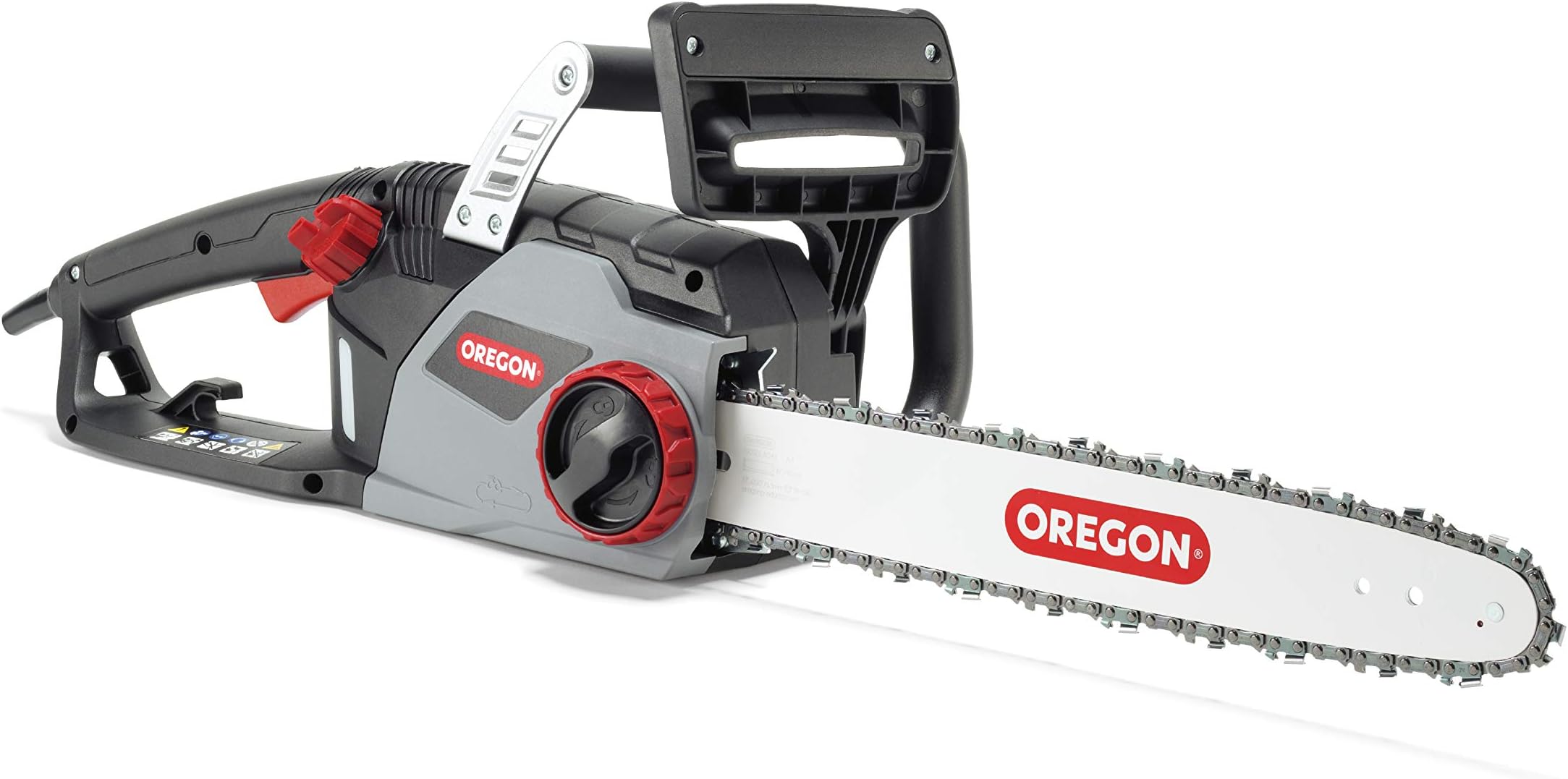 Oregon 2400W Powerful Electric Chainsaw with 16-Inch (40 cm) Bar, 230V Motor, 6m Power Cable,DuraCut Saw Chain, Quiet Lightweight Corded Chainsaw with 3 Year Warranty (CS1400)