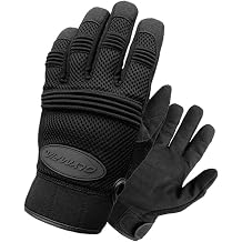Olympia 760 Air Force Gel Motorcycle Sport Gloves Black, X-Large