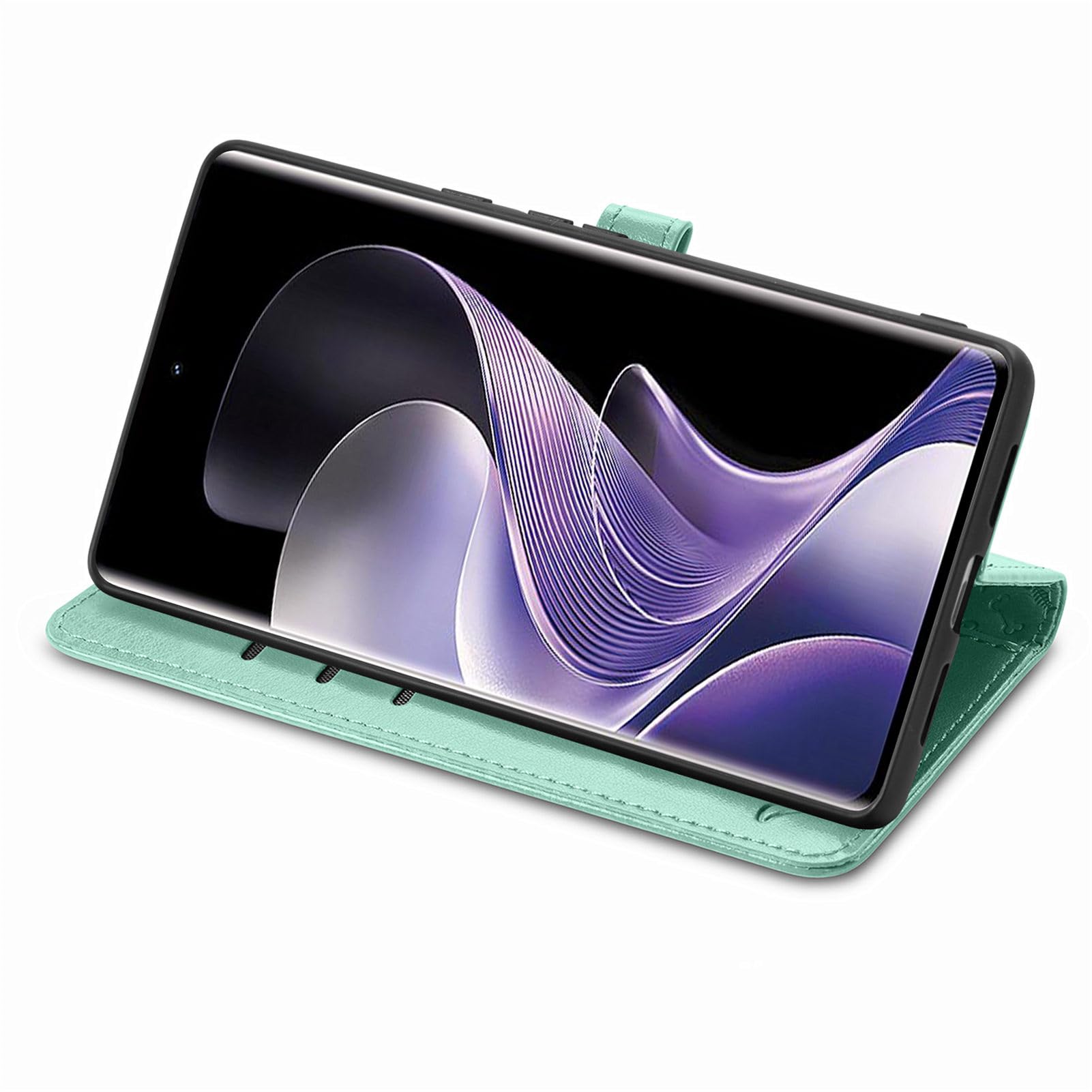 Fertuo Cover per Xiaomi Redmi Note 14 5G / POCO M7 Pro, Custodia Portafoglio a Libro in Pelle Flip Cover con Porta Carte, Chiusura Magnetica [Gatto