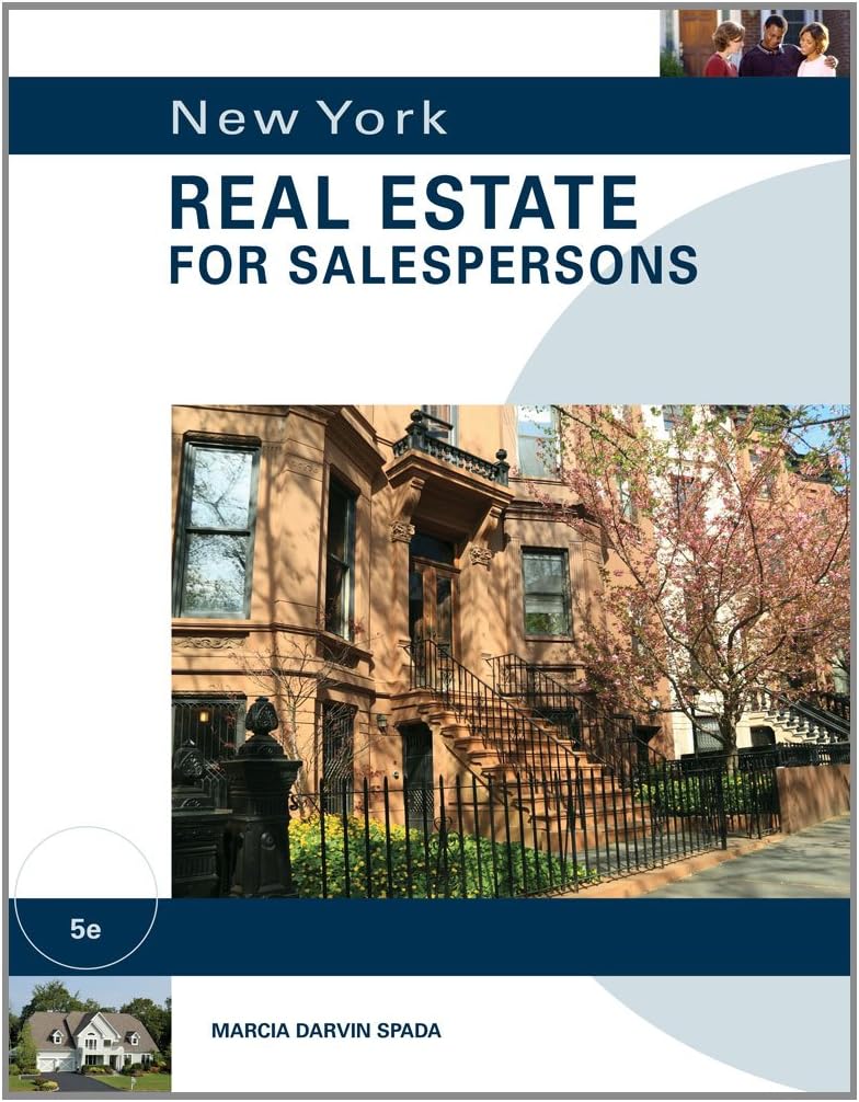New York Real Estate for Salespersons 5th Edition