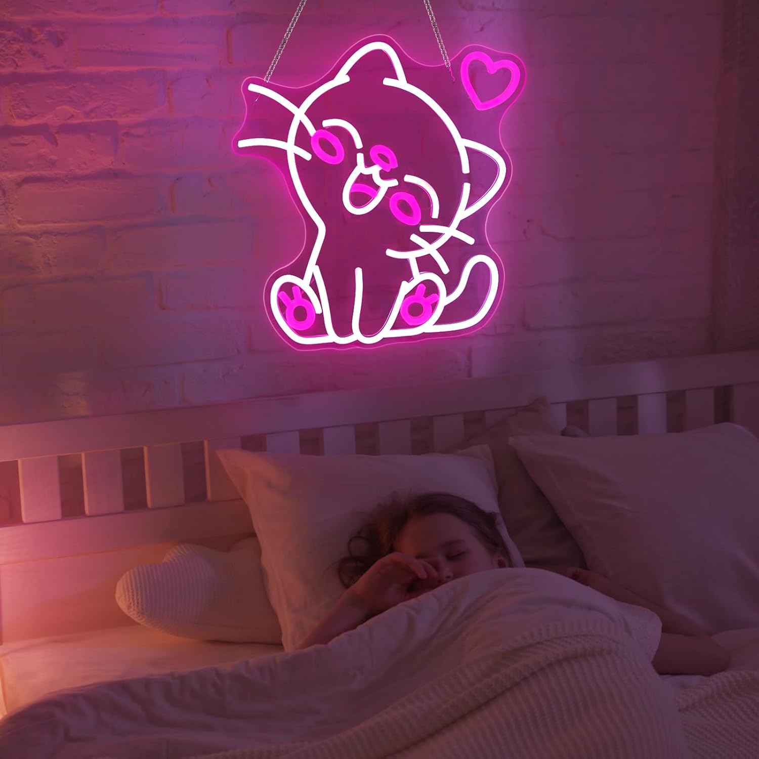 Cat Neon Sign Led Light Up Signs for Wall Decor Usb Powered Neon Light Signs Indoor Light for Room Decor Holiday Gift