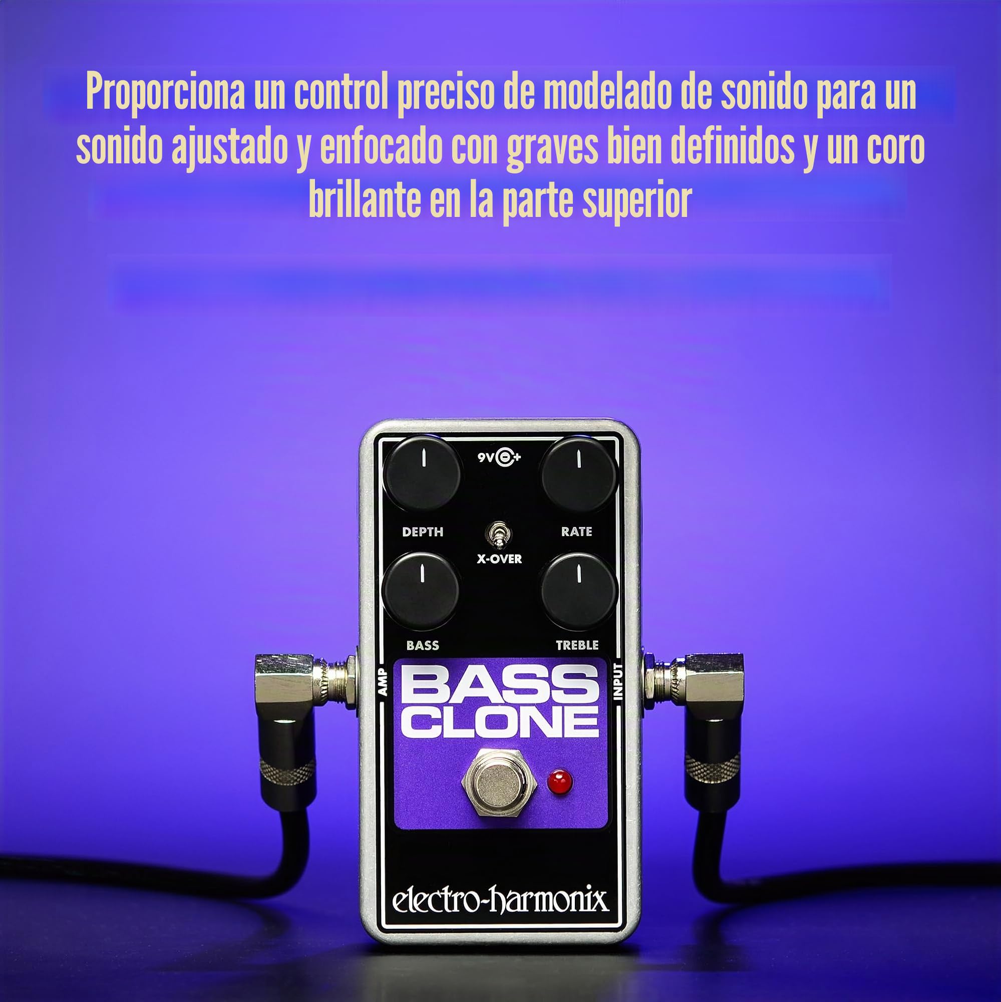 Electro Harmonix 665243 efecto de bajo eléctrico con sintetizador Filtro Bass Clone Chorus