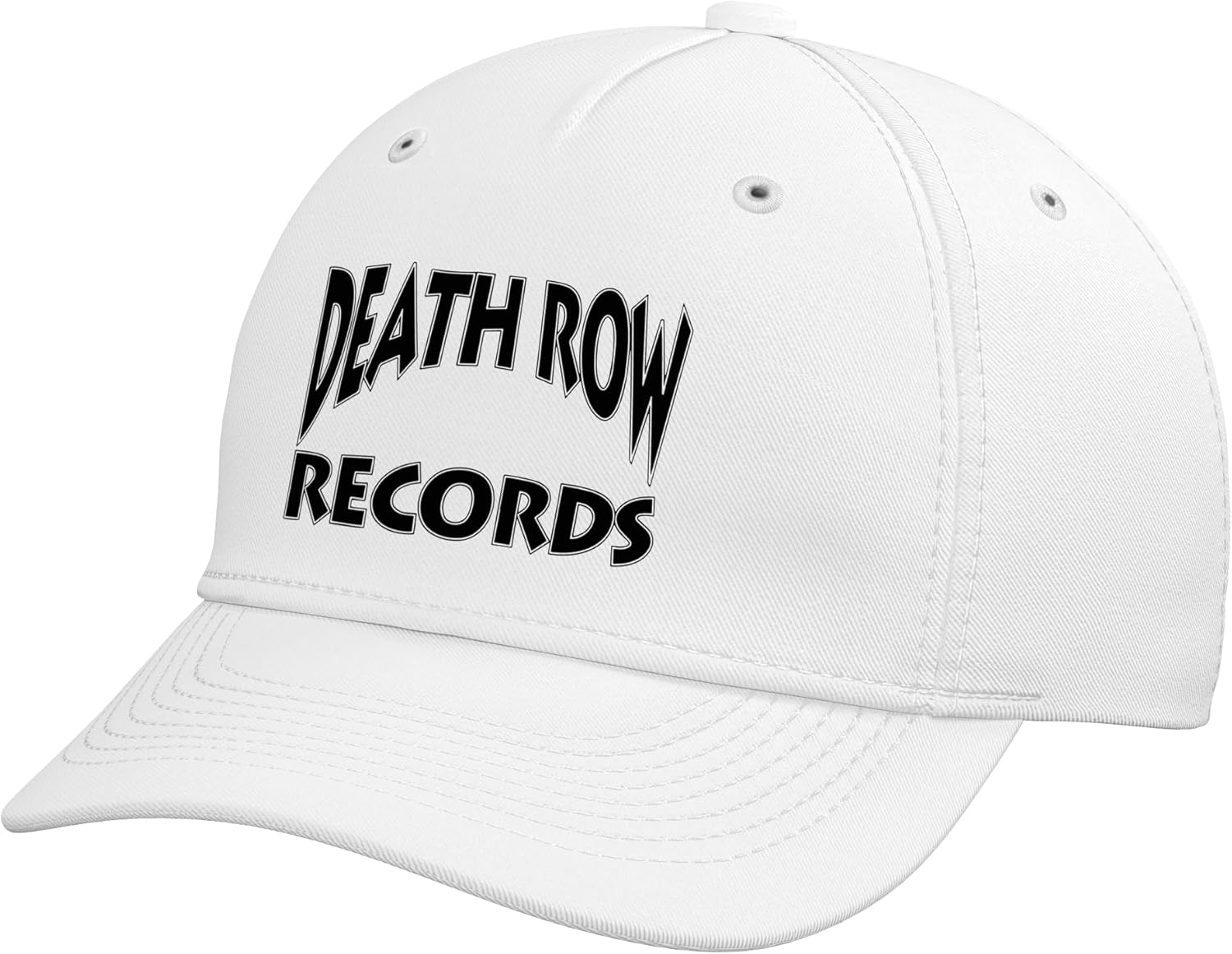 Official Death Row Records Logo Adjustable Printed Baseball Hat