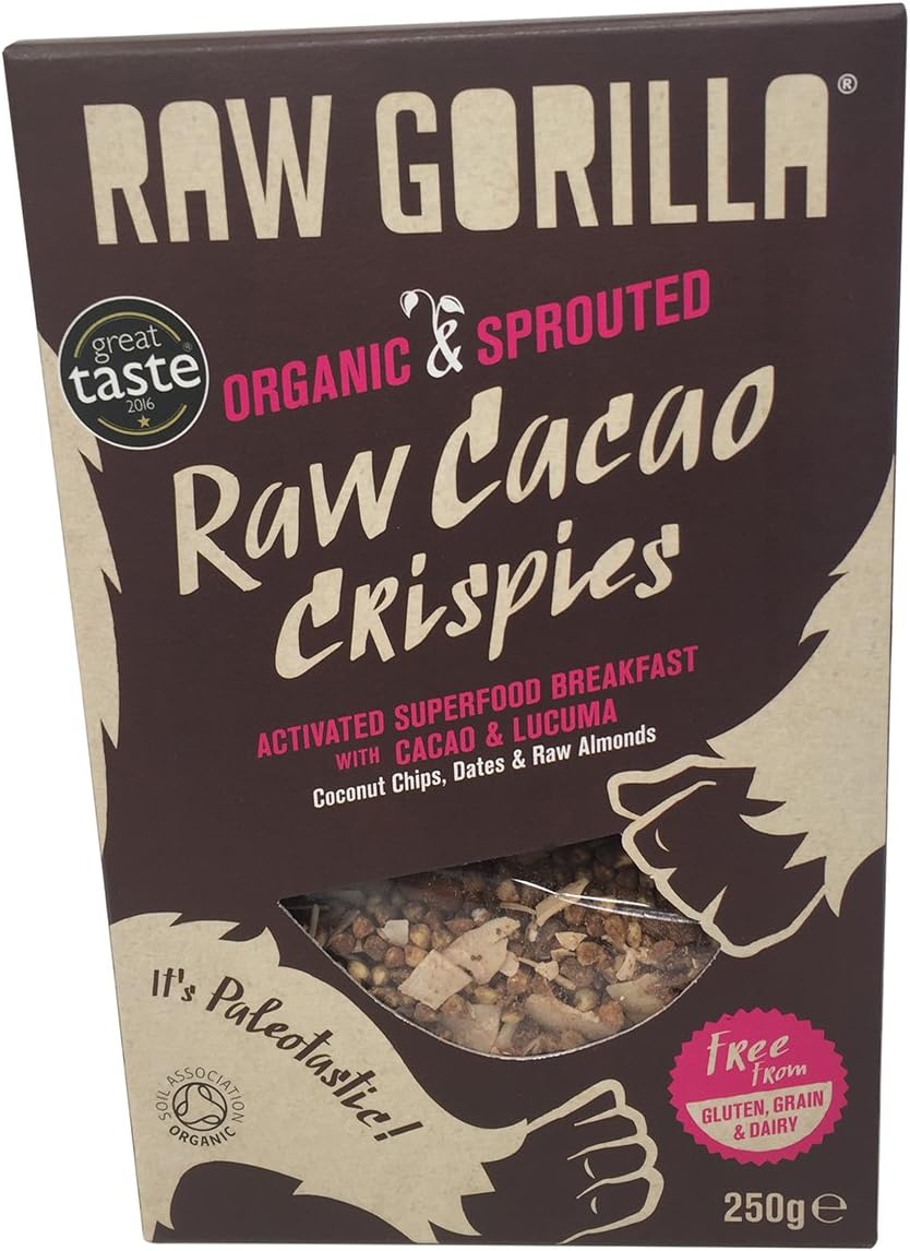Raw Cacao Crispies, 250 g
