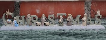 Blossom Bucket 178-11430 Mini Christmas Nativity Figure, 10.5 Long