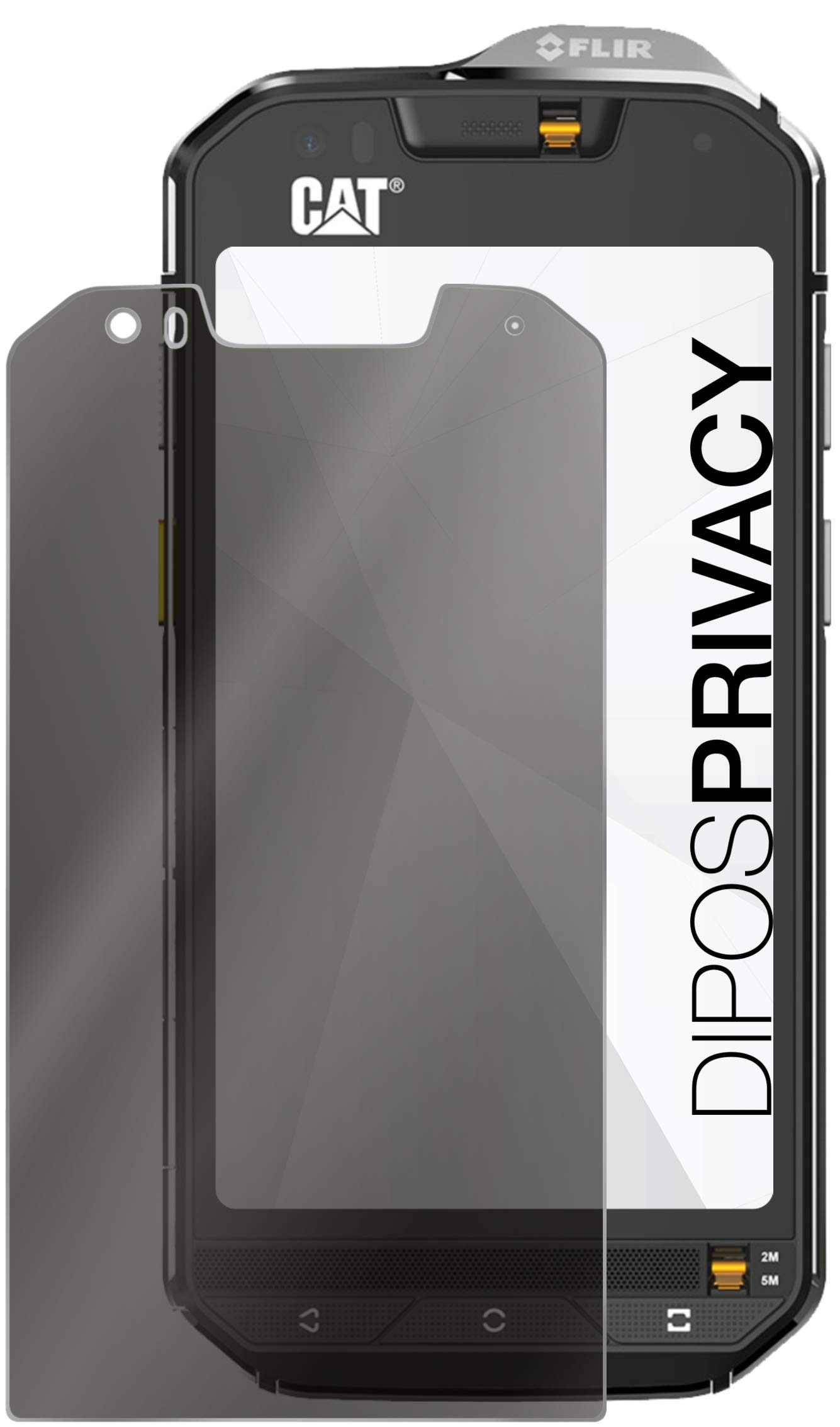 Slabo 2 x Pellicola Protettiva per Display Compatibile con Cat