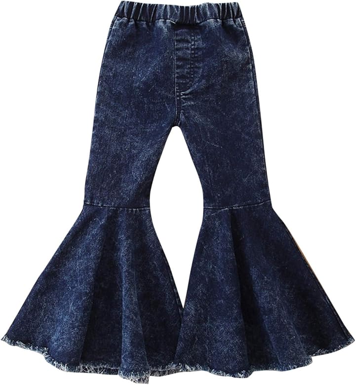 Amazon | [Cousannory] 子供服 ズボン 女の子 フレアパンツ キッズ 