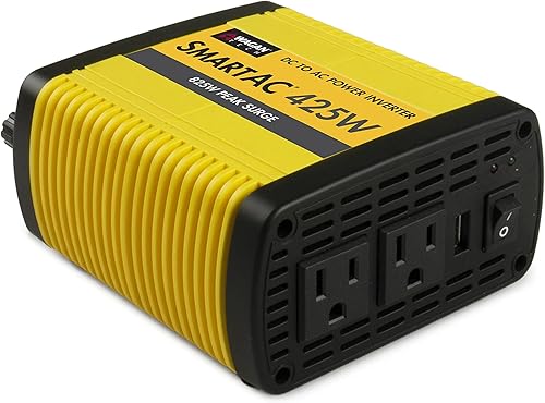 Miniatura 4 de AutoExec AUE80023 - Vehículo de caja de leche y estación de trabajo de oficina móvil con delantal, bandeja para laptop, inversor de energía y