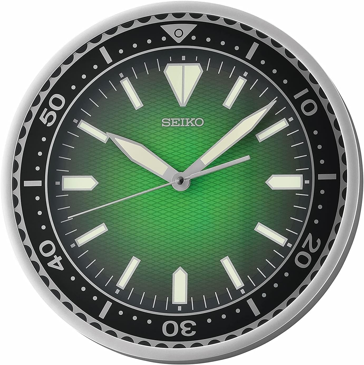12 Inch Heritage Design Watch Dial Wall Clock, Green