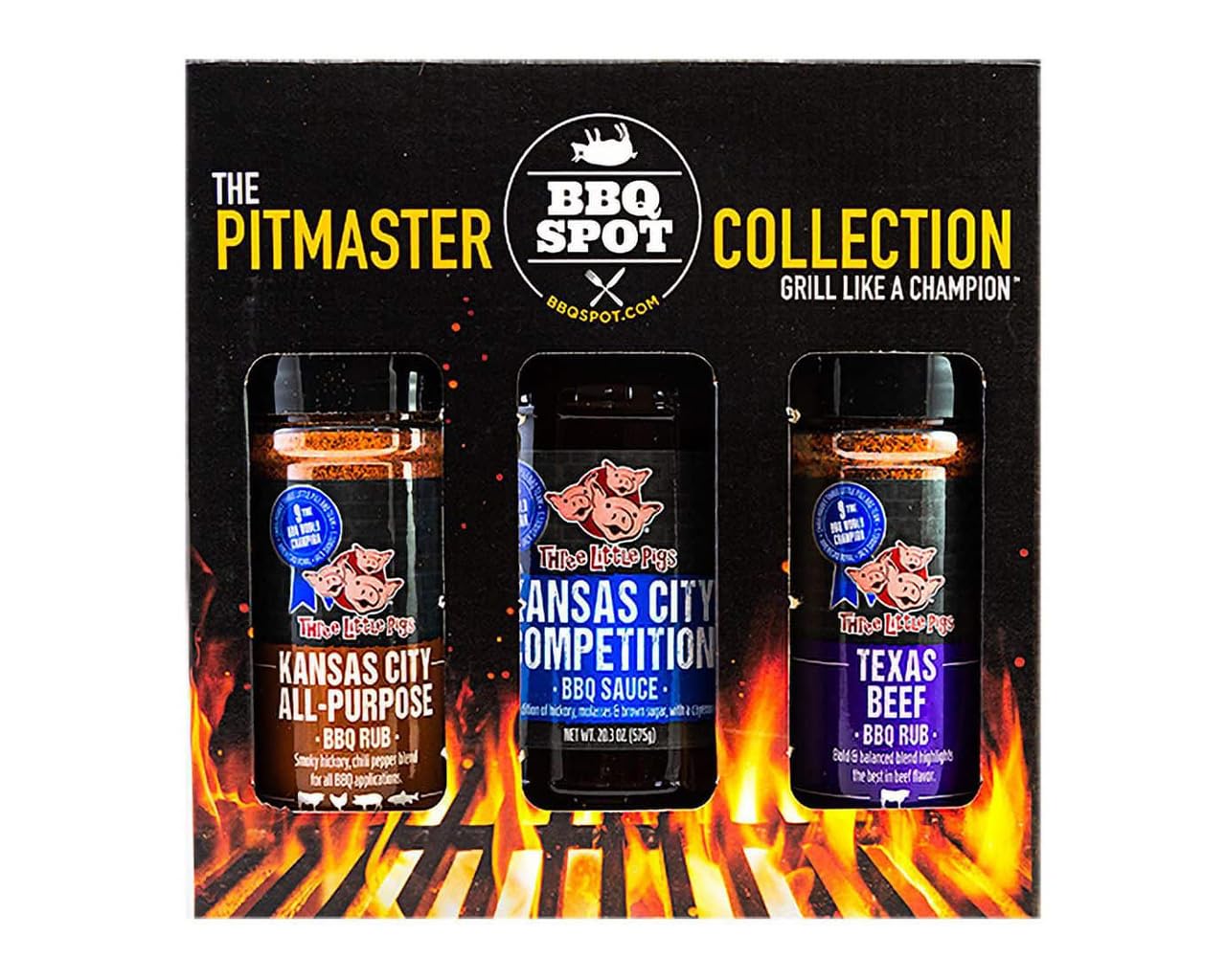 BBQ Spot Pitmaster Collection - Three Little Pigs