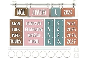 Earth Tone Classroom Calendar