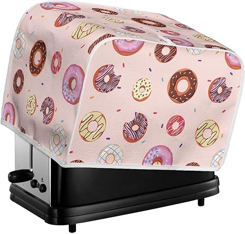 Miniatura 6 de Lotusorchid Cubiertas para tostadora de donas de 4 rebanadas, antisalpicaduras, a prueba de polvo, protector de utensilios para hornear para pan,
