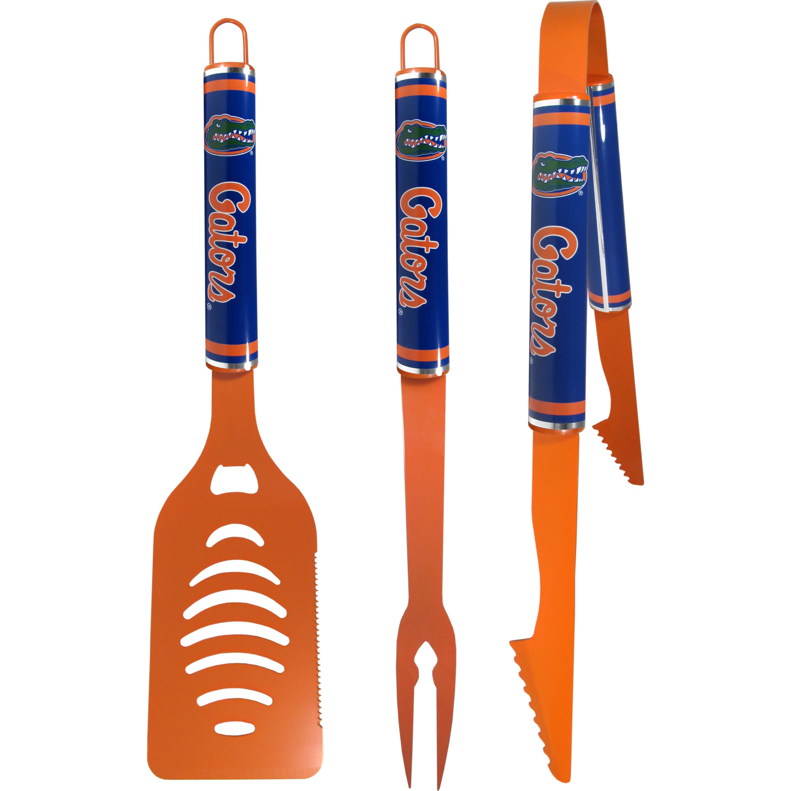 Siskiyou Sports NCAA Florida Gators 3 pc Color BBQ Tools, One Size, Team Colors
