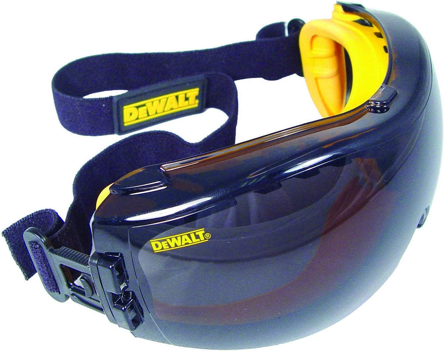 Dewalt DPG82-21 Concealer Smoke Anti-Fog Dual Mold Safety Goggle (3 Pair)
