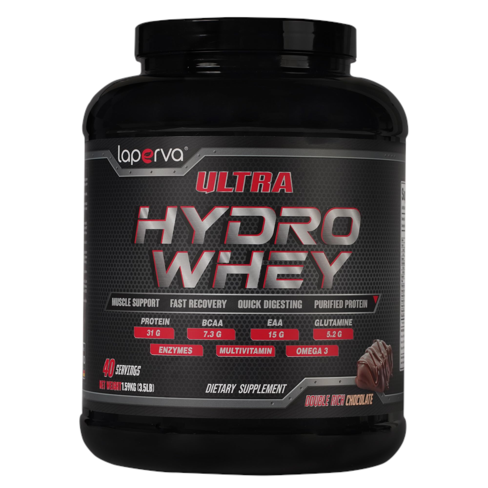 Buy lapervaUltra Hydro Whey Protein Powder Double Rich Chocolate