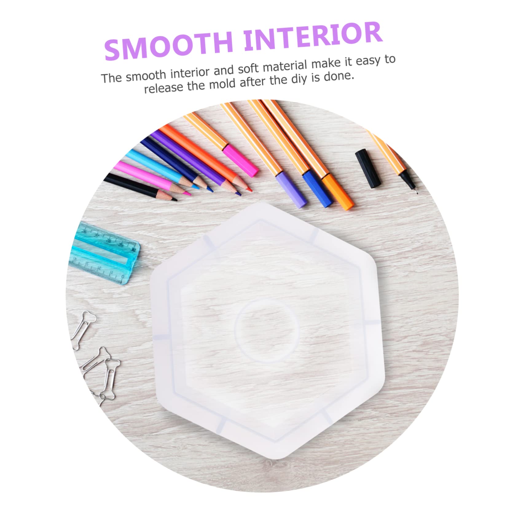 NUOBESTY 3pezzi Stampo Silicone Per Orologi Fai Da Te Facile Da Usare Materiale Flessibile e Durevole Per Creare Piastre Per Orologi e Progetti Creativi Per Appassionati Di