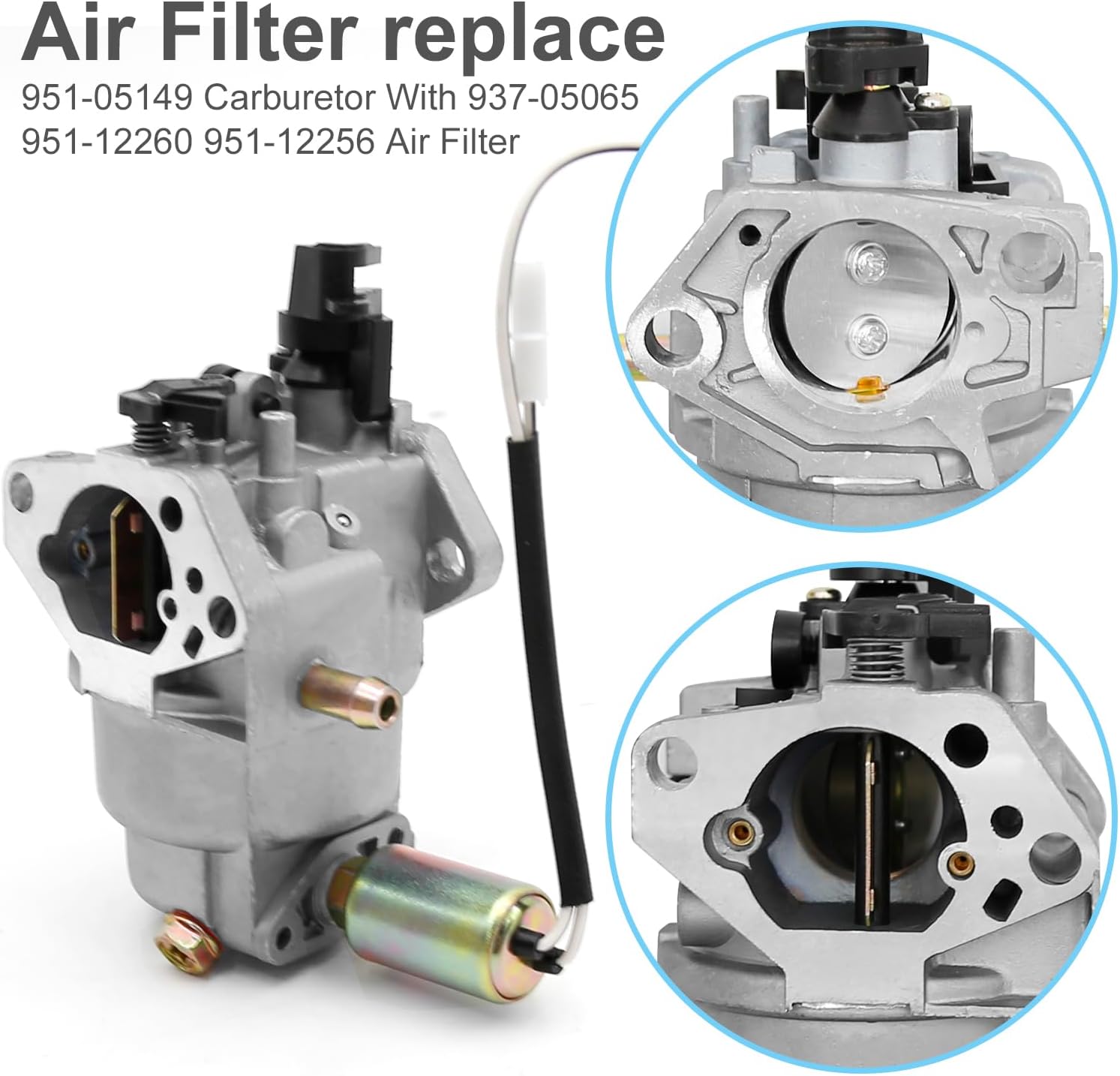 SYOWADA 951-05149 Carburetor Replacement For Craftsman Lt1500 R1000 Rer1000 T1000 R1200 Lawn Mower, Hy-4P90F Replacement For Cc760Es 12Ae76Ju Self Propelled Walk Behind Mower