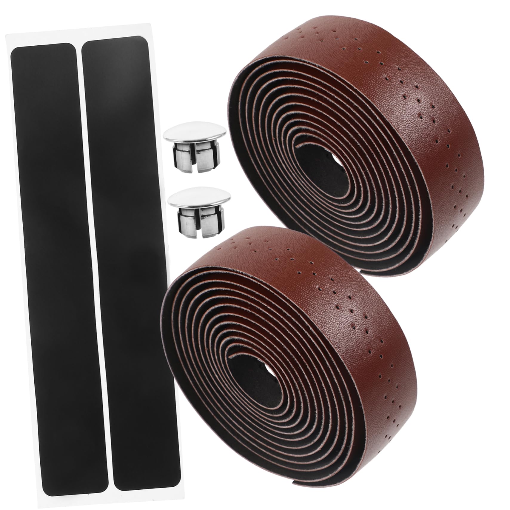 Toddmomy 4 Set Manubrio Bici Corsa PU Resistente Protettivo per Manubrio Facile Installazione e Comfort Guida Accessori per Ciclisti