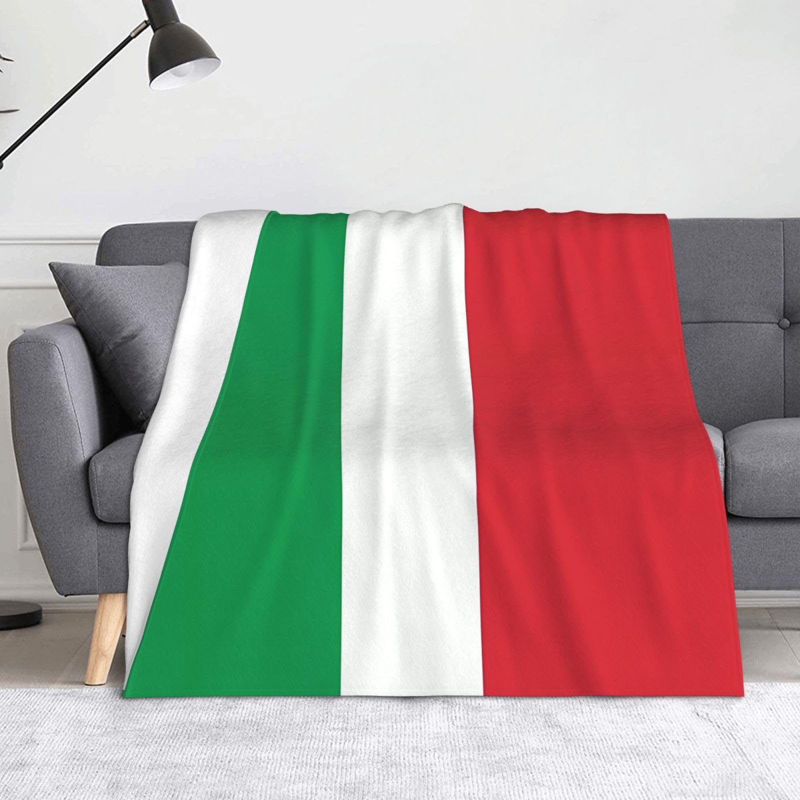 Couverture en flanelle Italie plaid hiver chaud maison voyage