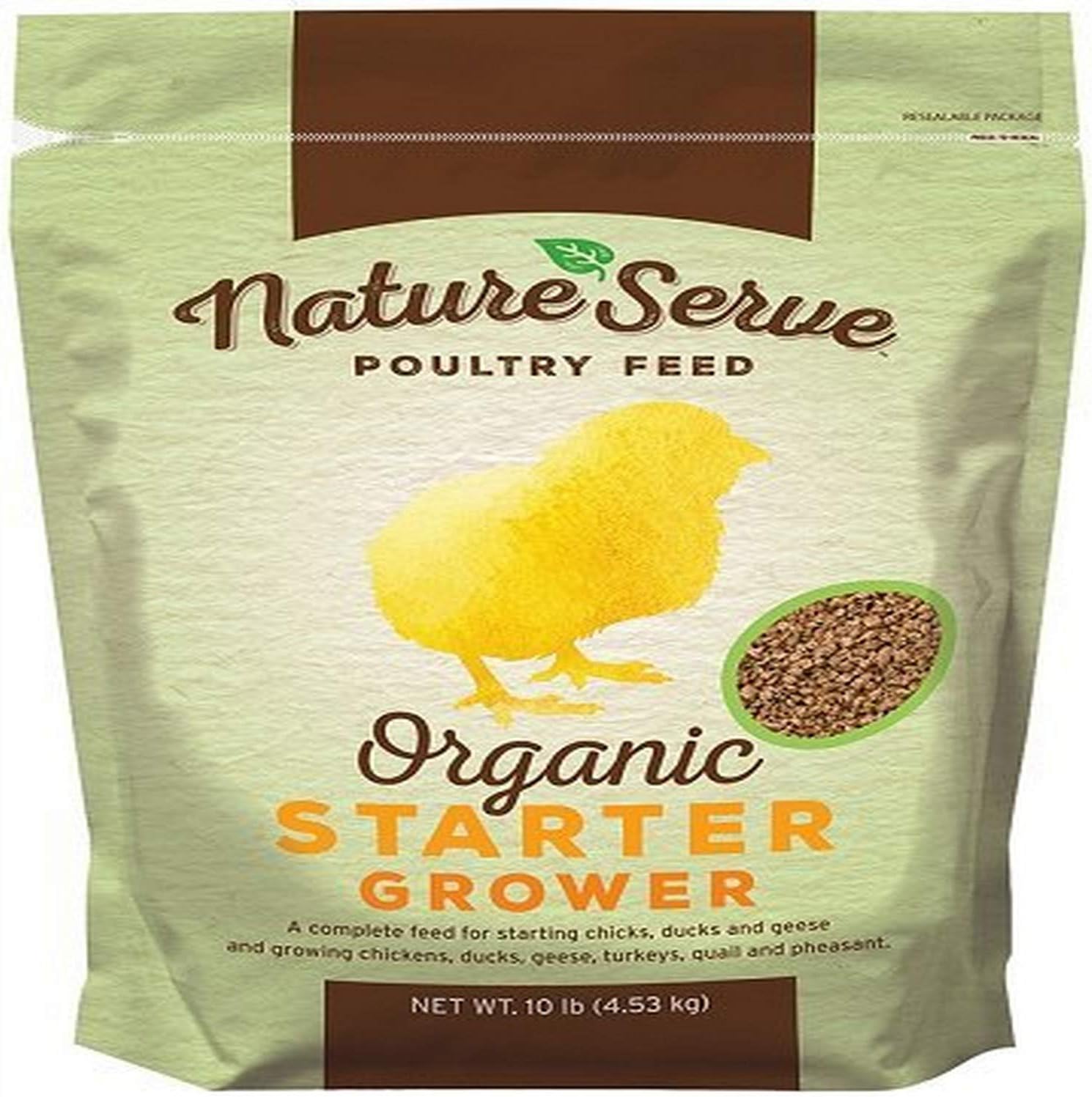 Nutriquest 151010 Organic Chicken Starter Feed, 10lb