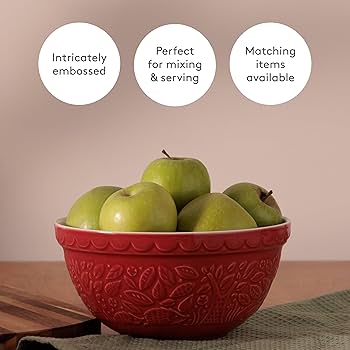 Amazon.com: Mason Cash In the Forest S30 (1.25 Qt) Embossed