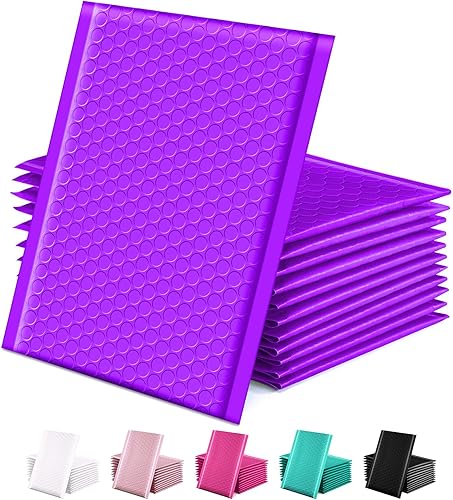 GSSUSA - Sobres acolchados de polietileno de 6 x 10, sobres de burbujas, bolsas sobres para envíos de pequeños paquetes, bolsa de envío, paquete al