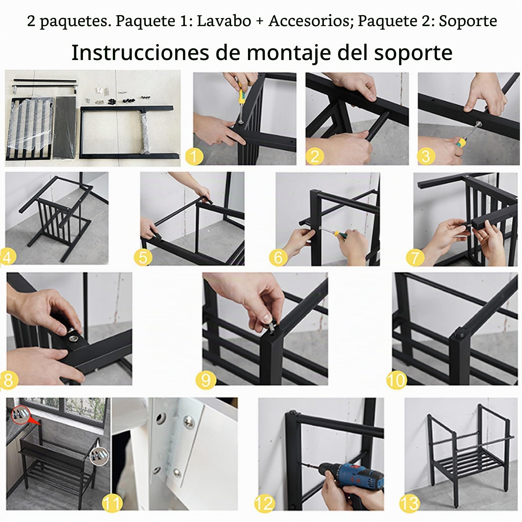 Fregadero de Cocina de Acero Inoxidable 60x45x86cm,Fregadero Independiente con Grifo,Pila Lavadero Multifuncional,Fregaderos Comercial Exterior Jardin,para Restaurante Garaje Lavadero Patio Trasero