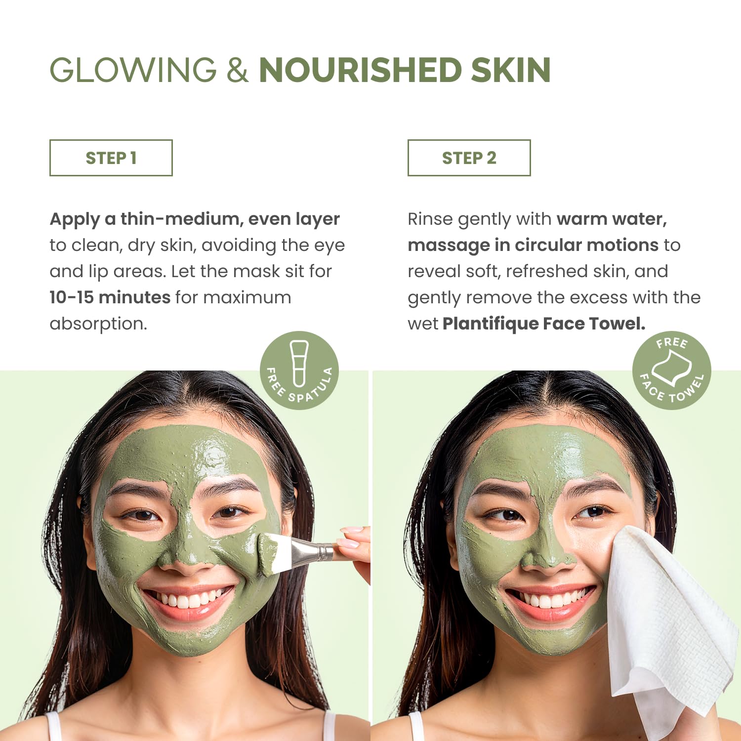 Amazon.com : PLANTIFIQUE Korean Clay Mask for Pore Cleansing, Face