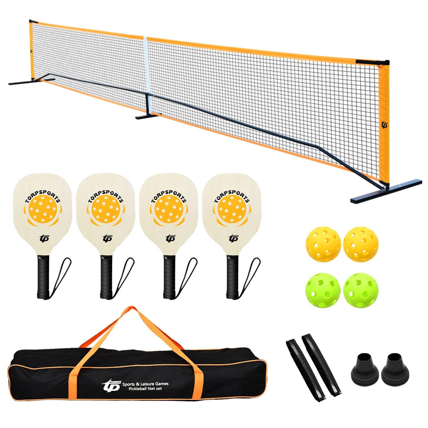 Portable Pickleball Net Set, Pickleball Complete Net Set with
