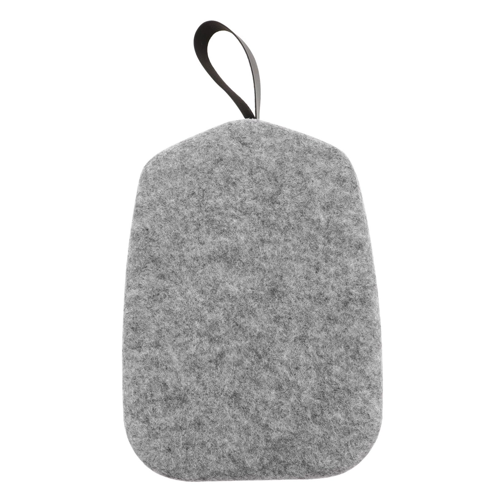 Estuche para Gafas de Virtual VR con Asa para Viajes, Caja Protectora de Fieltro Resistente a Golpes, Tamaño Compacto, Color Gris Jaspeado, Compatible con Oculus