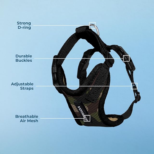 Foto 4 de 8 de Best Pet Supplies Voyager Step-in Lock Arnés para Mascotas, Malla para Todo Tipo de climas