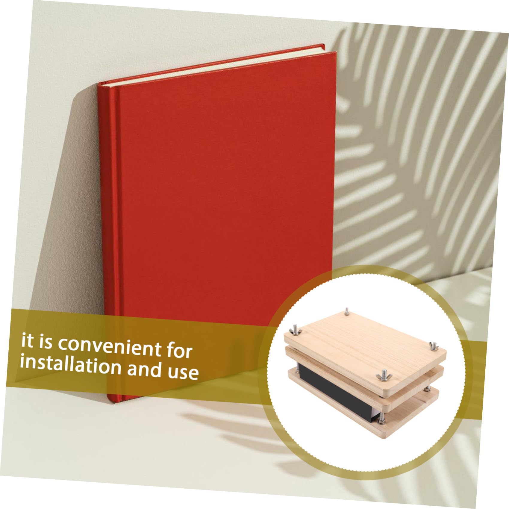 Gatuida Encuadernación De Libros Madera Kit De Encuadernación Para Principiantes Herramienta Para Álbumes De Recortes y Proyectos De Manualidades De
