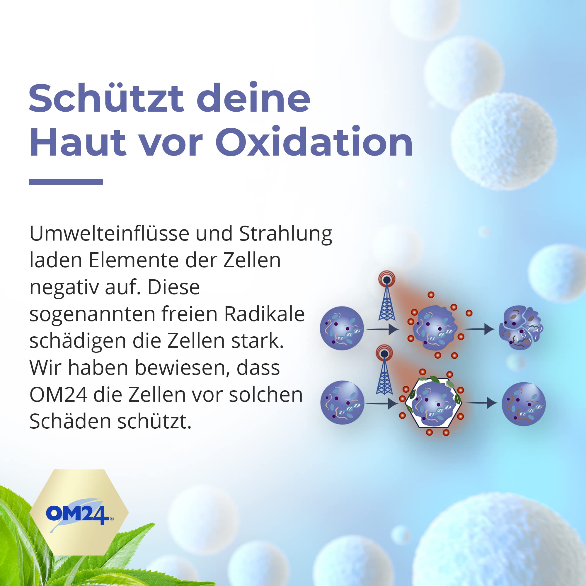 OMNIMEDICA Tablets Cell Vitalizer 500 mg, für mentale & körperliche Leistungsfähigkeit Tabletten mit natürlichem OM24 - Made in Switzerland, 60 Tabletten