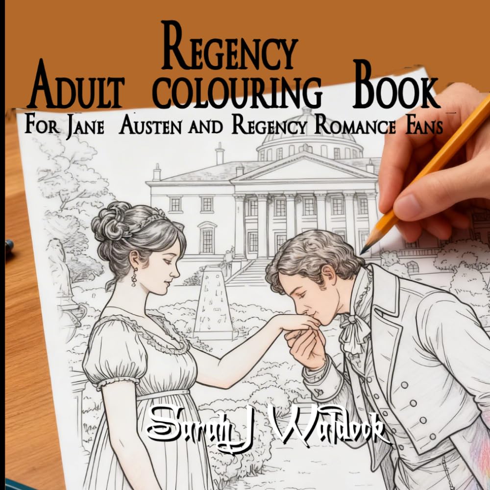 Regency Adult Colouring Book