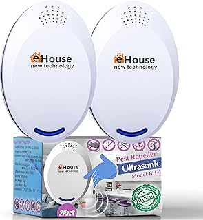 BH-4, Ultrasonic Pest Repeller (2-Pack)