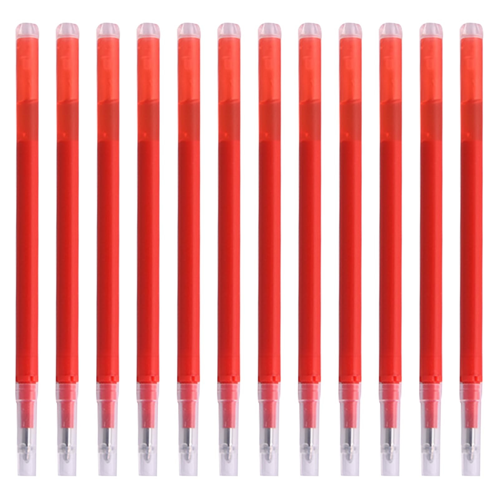 12 Stück Frixion Ersatzminen 0,5mm Rot - Radierbare Tinte Für Pilot Stifte