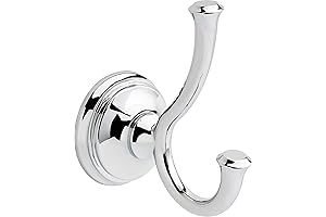 Delta 79735 Cassidy Chrome Hooks: Enhancing Bathroom Elegance